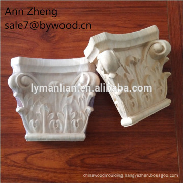 solid wood Carving timber corbel Traditional Wood carved Capitals